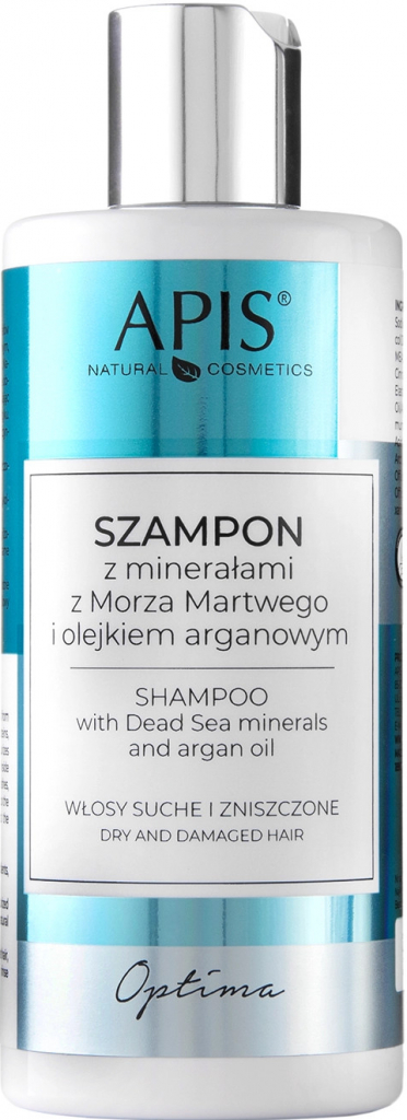 Apis Natural Optima hydratační šampon s minerály z Mrtvého moře 300 ml