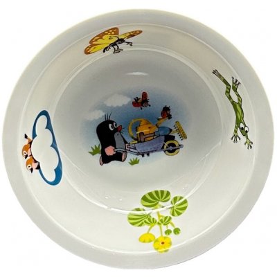 Thun 1794 Dětská porcelánová miska Krtek zahradníkem 135 mm – Hledejceny.cz