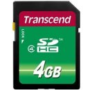 paměťová karta Transcend SDHC Class 4 4 GB TS4GSDHC4