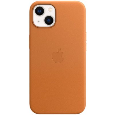 Apple iPhone 13 Leather Case with MagSafe Golden Brown MM103ZM/A – Zboží Živě