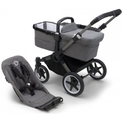 Bugaboo Donkey 5 Mono Base Graphite Graphite/Gey Mélange 2022 – Sleviste.cz