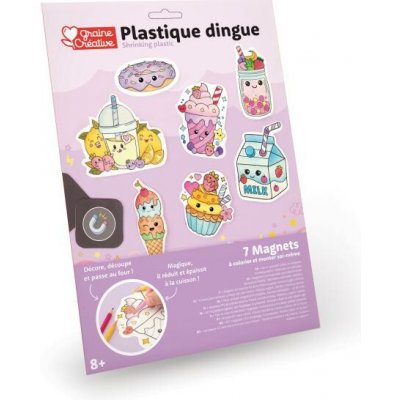 GRAINE CREATIVE Sada na výrobu magnetek ze smršťovací fólie – Hledejceny.cz