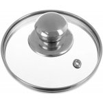 ORION Skleněná poklice 12 cm s nerezovým úchytem – Zboží Dáma