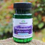 Swanson Albion Chelated Molybdenum molybden glycinát v chelátové vazbě 400 mcg 60 rostlinných kapslí – Hledejceny.cz