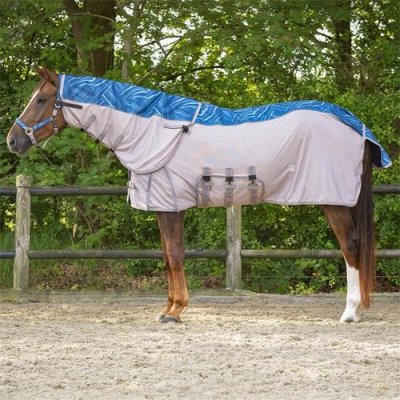 QHP Deka proti hmyzu s pláštěnkou S S 2025 Seashell modrá – Sleviste.cz