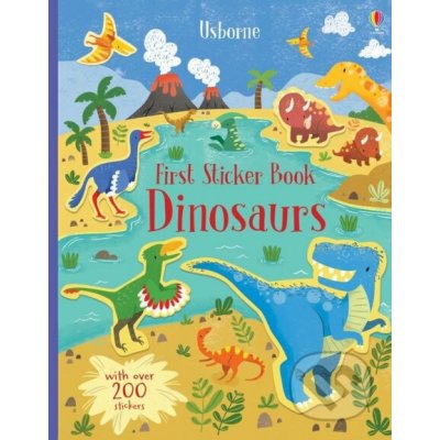 First sticker book dinosaurs – Zboží Dáma