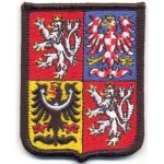 Vyšívaná rukávová nášivka - velký státní znak ČR Alerion – Hledejceny.cz