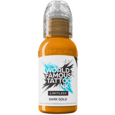 Tetovací barvy WORLD FAMOUS LIMITLESSDark Gold30ML