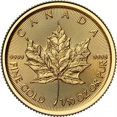 Royal Canadian Mint Zlatá mince Maple Leaf 2026 1/10 oz – Hledejceny.cz