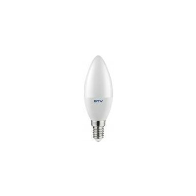 GTV LED, A-G, C37, SMD 2835, 3000K, E14, 8,0W, AC180-250V, 160°, 720lm, 70mA – Hledejceny.cz