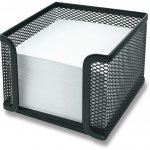 Metall Box - drátěný zásobník na poznámkové lístky - 10,5×10,5×9,5 cm, černý – Sleviste.cz