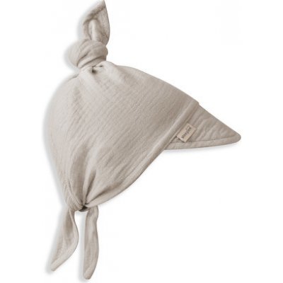 Dětský rostoucí mušelínový klobouček s kšiltem Sand – Zboží Dáma