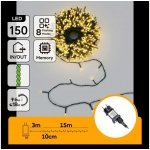 Aigostar B.V. | Aigostar - LED Venkovní vánoční řetěz 150xLED/8 funkcí 18m IP44 teplá bílá | B10303ABNO – Hledejceny.cz