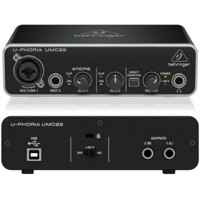 Behringer UMC22 – Zboží Živě