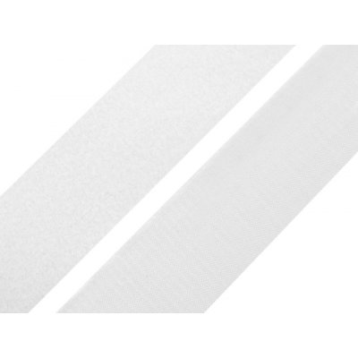 Prima-obchod Suchý zip háček + plyš šíře 40 mm bílý PES/PA, barva Bílá – Hledejceny.cz
