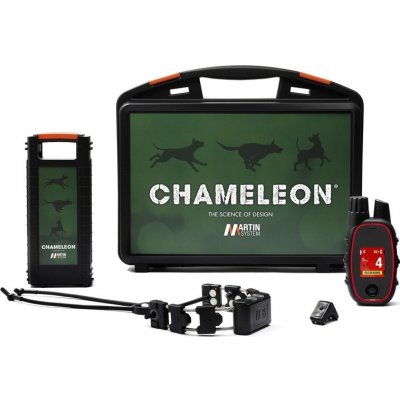 MARTIN SYSTEM® Elektronický obojek CHAMELEON® III B MEDIUM & K9 & FINGER KICK – Hledejceny.cz