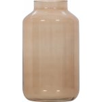 Skleněná váza hnědá 30,5 cm x průměr 16,5 cm – Hledejceny.cz