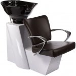 Barbiero kadeřnický mycí box LIVIO BH-8012 hnědý – Zboží Dáma