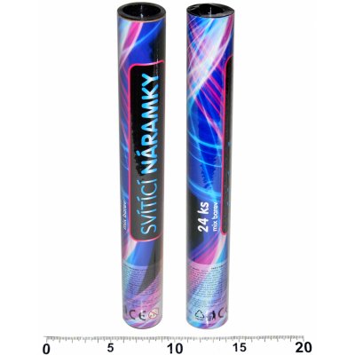 Lightstick Náramky svítící 24 ks – Sleviste.cz