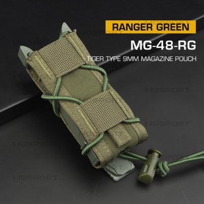 Wosport WST Molle Tiger na pistolový zásobník 9 mm Ranger Green – Zbozi.Blesk.cz