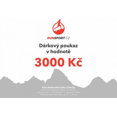 DÁRKOVÝ POUKAZ hodnota 3.000,- Kč – Hledejceny.cz