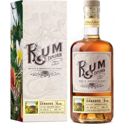 Rum Explorer Canaries 43% 0,7 l (karton)