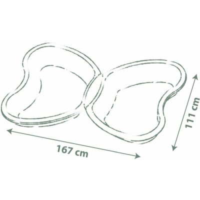 Smoby pískoviště Motýl s vodotryskem zelené – Zboží Mobilmania