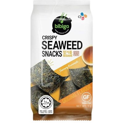 Bibigo Crispy mořské řasy Original 5 g – Zboží Dáma