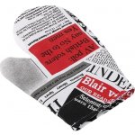 Kuchyňská chňapka - chňapka 28x18 cm noviny červené Bellatex – Zboží Dáma