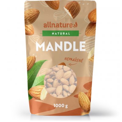 Allnature Mandle jádra 1 kg – Zbozi.Blesk.cz