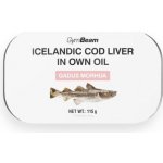 GymBeam Icelandic cod liver in own oil 115 g – Zbozi.Blesk.cz