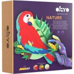 Okto nature výtvarná modelovací sada papoušek ara červený – Hledejceny.cz