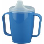 Dr. JUNGHANS Hrnek s pítkem se dvěma víčky 250 ml, modrý – Sleviste.cz