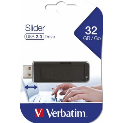 Verbatim Slider 32GB 98697 – Zbozi.Blesk.cz