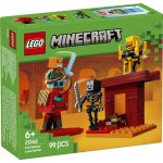LEGO® Minecraft 21266 Lávová bitva v Netheru – Zboží Živě