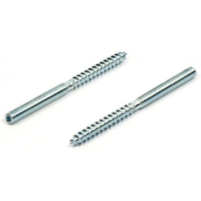 Kombinovaný šroub-vrut M6x100 mm, bez středového šestihranu, zinek bílý – Hledejceny.cz