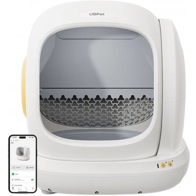 UBPet C20 Inteligentní samočisticí toaleta 50,6 x 19 x 54,7 cm – Zboží Dáma