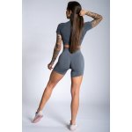 Gym Glamour kraťásky steel ombre – Zboží Dáma