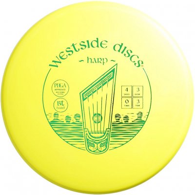 Westside Discs BT Hard Harp Žlutá – Zboží Mobilmania