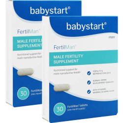 Doplněk stravy Babystart FertilMan vitamíny pro muže s L-taurinem 2 x 30 tablet