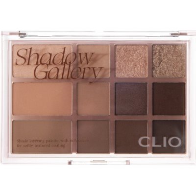 Clio Shade & Shadow Palette 01 Shadow Gallery Paleta očních stínů 9,6 g