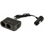 Rozdvojka 12/24 V + 2 x USB, 2100 mA – Zboží Živě