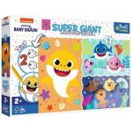 TREFL Oboustranné Baby Shark SUPER GIANT 15 dílků – Zboží Mobilmania