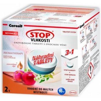 Ceresit Stop vlhkosti Pearl náhradní tablety 2 x 300 g energické ovoce