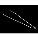 Prima-obchod Knot na svíčky s plíškem 20 cm, barva bílá – Sleviste.cz