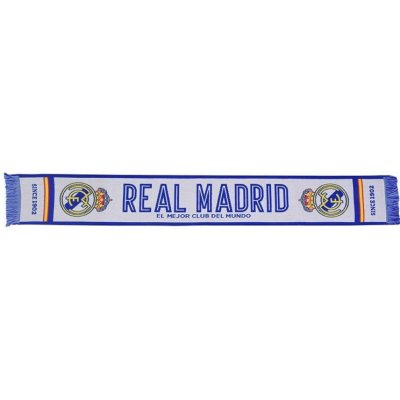 Fan-shop šála REAL MADRID No2 blue – Zbozi.Blesk.cz