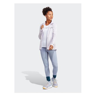 adidas Fleecová mikina Terrex Multi Full-Zip Fleece Jacket HN5461 Fialová – Zboží Mobilmania