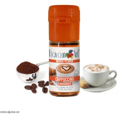 FlavourArt Cappuccino 10 ml – Zboží Mobilmania