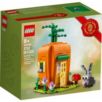 LEGO® 40449 Velikonoční zajíček a mrkvičkový domeček