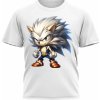 Dětské tričko s potiskem Silver Sonic černá